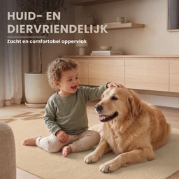Swag - Bruin - Beige Vloerkleed Rechthoek klein -uniquesellingpoint_zacht_NL