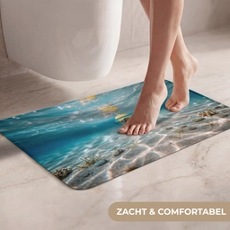 Duikbril - Eend - Water WCmat klein -USP_ZachtNL