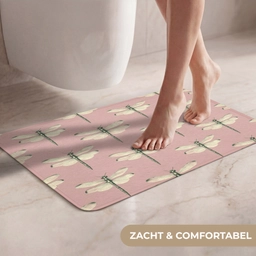 Lillibellen - Patroon - Roze WCmat klein 1009 -USP_ZachtNL