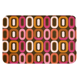 Modern - Retro - Kleurrijk WCmat klein 1009 -3d