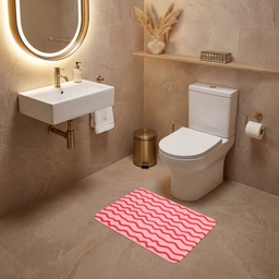 Speels - Patroon - Rood WCmat klein 1009 -sfeer3