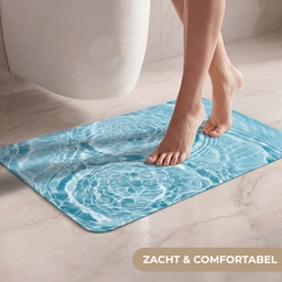 Water - Blauw - bubbels WCmat klein -USP_ZachtNL