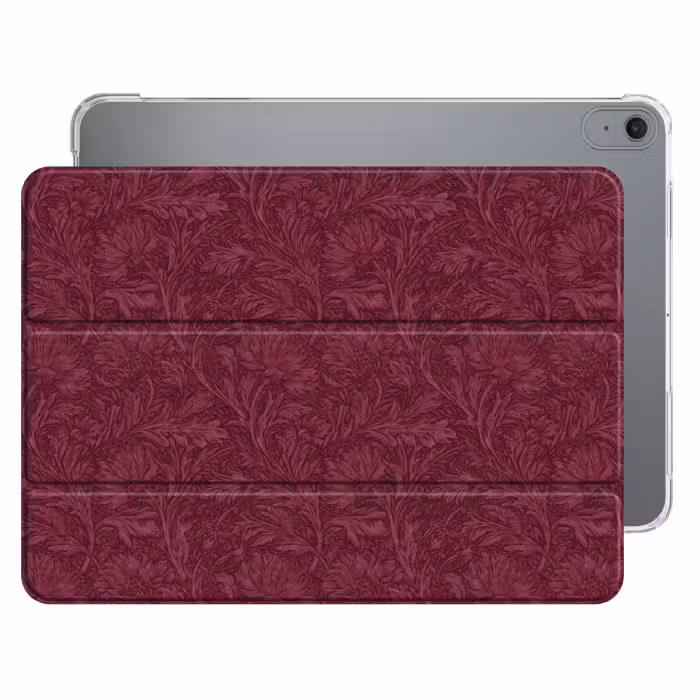 iPad hoes - Bladeren - Patroon - Paars