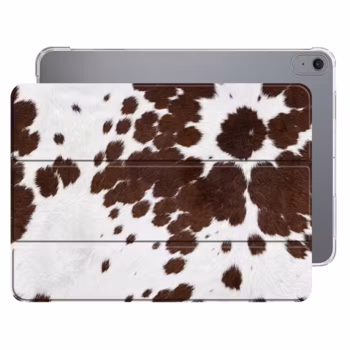 iPad hoes - Koeienhuid - Klassiek - Bruin