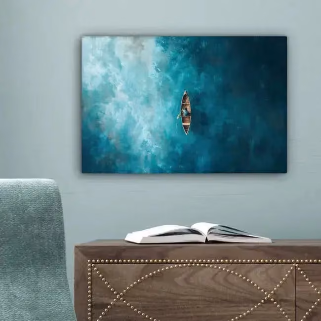 canvasdoek Blue Summer