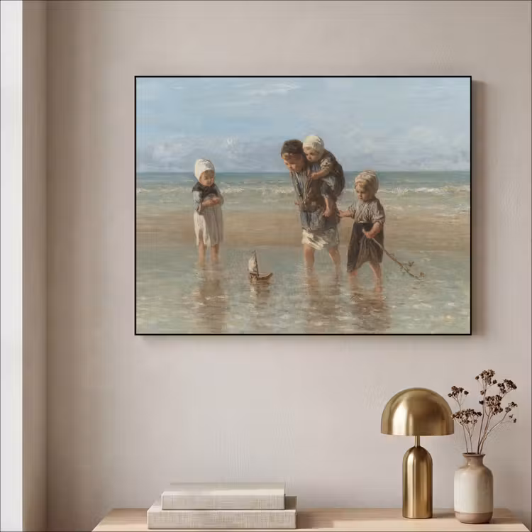 Art frame - Oude meesters - Kunst - Kinderen der zee - Jozef Israëls — 5