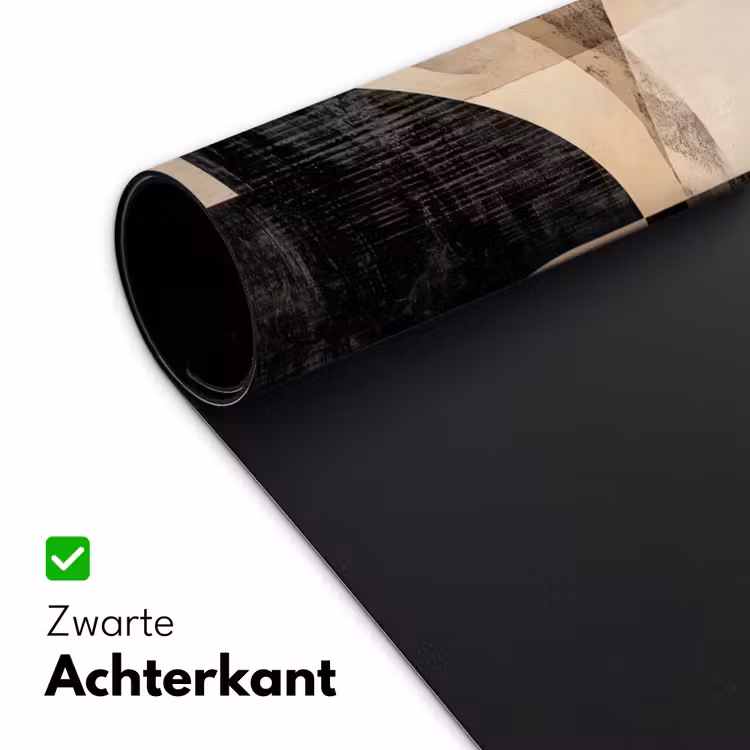 Bureau onderlegger - Abstract - Vormen - Modern - Beige — 4