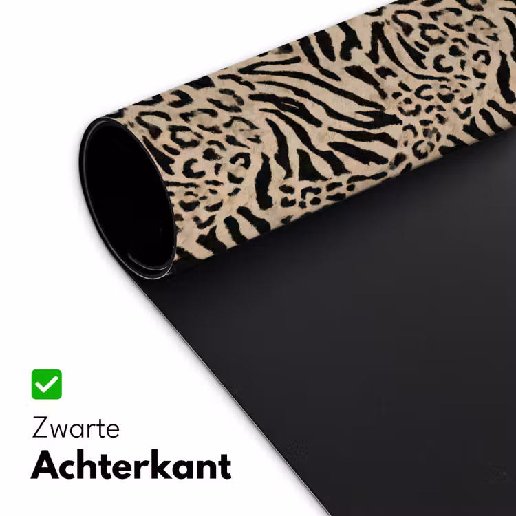 Bureau onderlegger - Giraf - Zebra - Motief - Bruin — 5