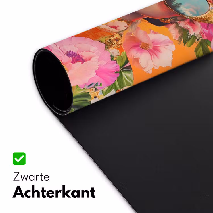 Bureau onderlegger - Vlinders - Vrouw - Zonnebril - Kleurrijk — 4