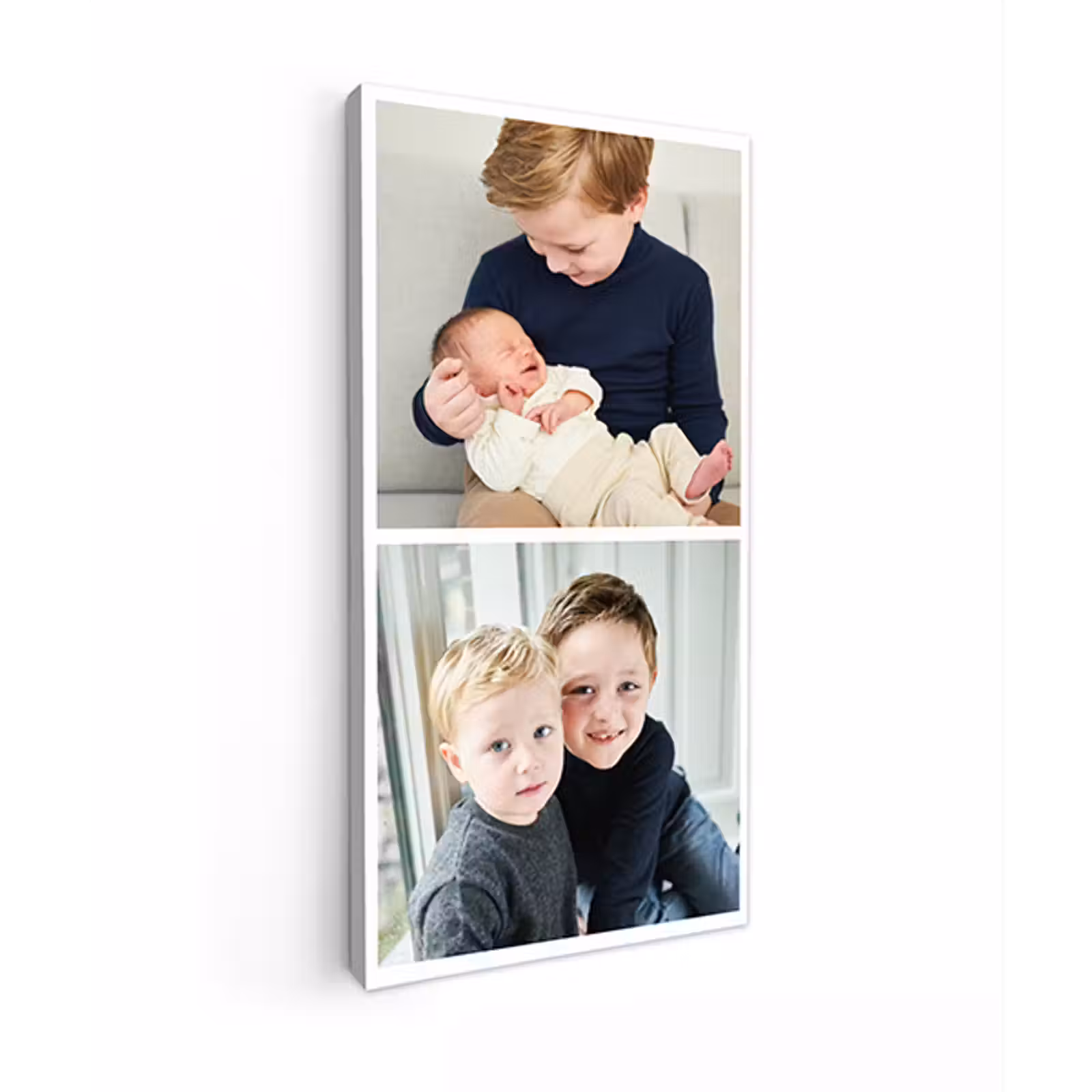 Canvas collage - Staand - 2 foto's — 1
