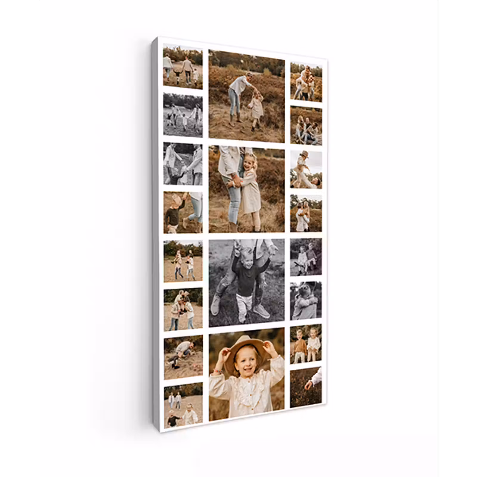 Canvas collage - Staand - 20 foto's — 1
