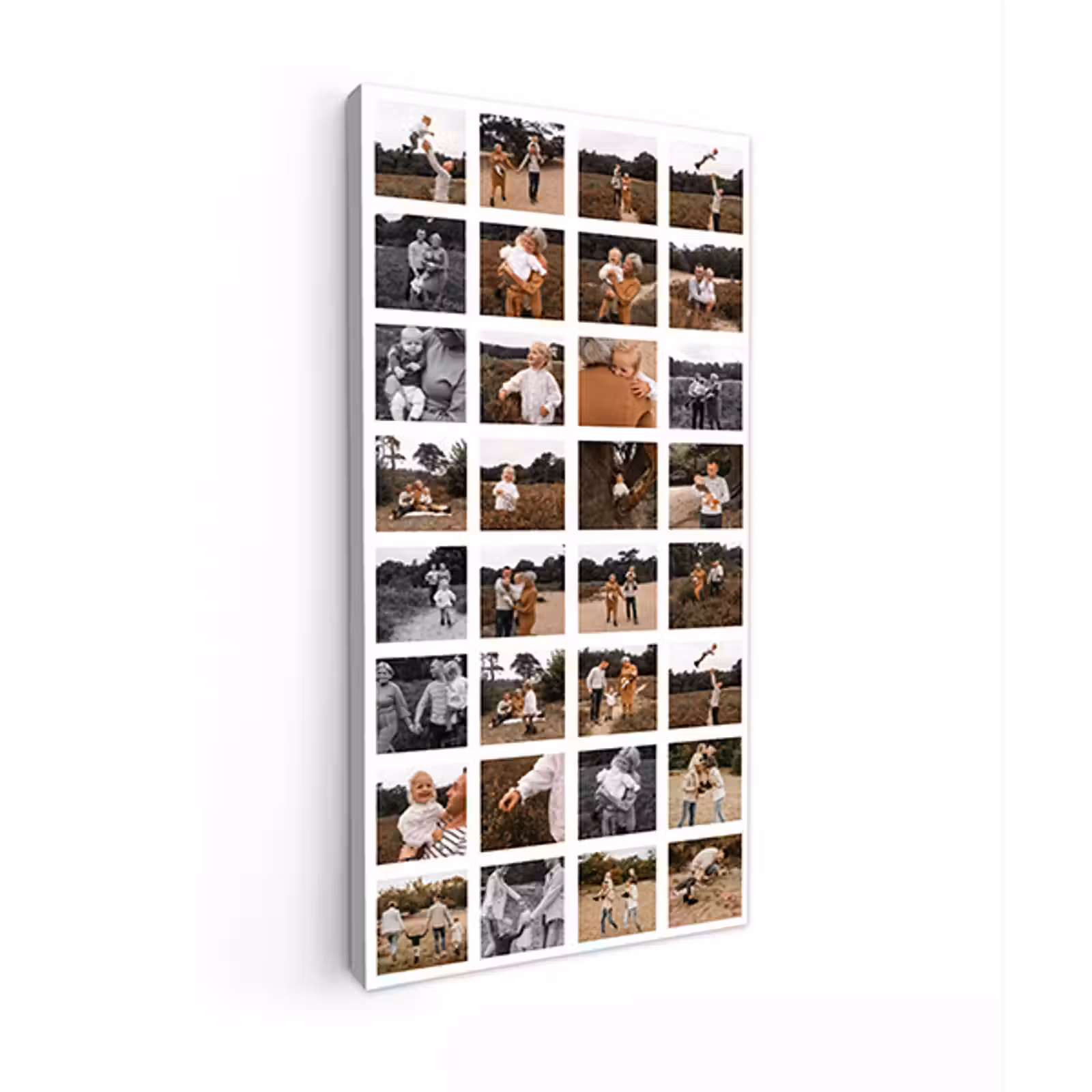 Canvas collage - Staand - 32 foto's — 1