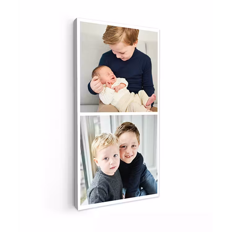 Canvas collage - Staand - 2 foto's — 1