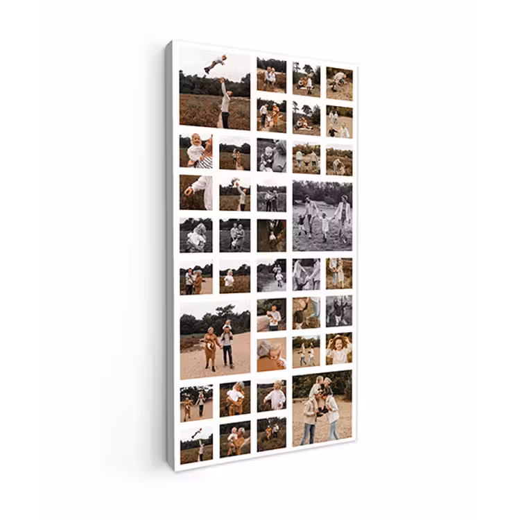Canvas collage - Staand - 38 foto's — 1