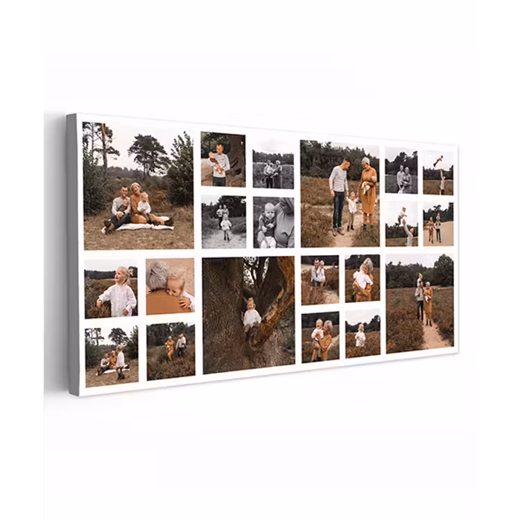 Canvas collage - Liggend - 20 foto's — 1