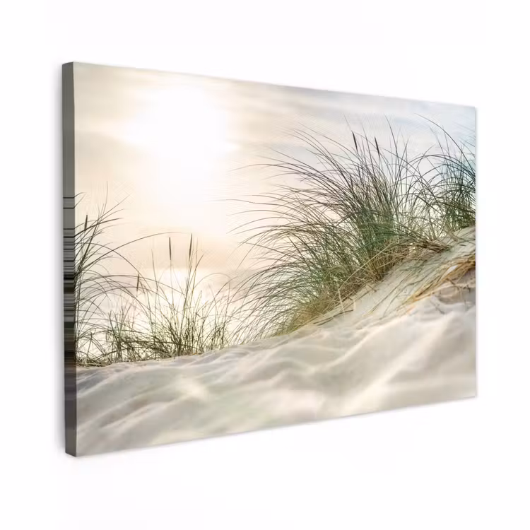 Canvas schilderij - Duin - Waddeneilanden - Water — 1