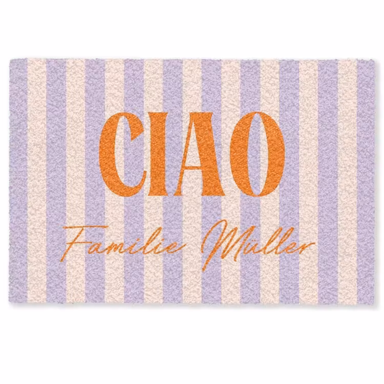 Gepersonaliseerde deurmat Ciao — 1