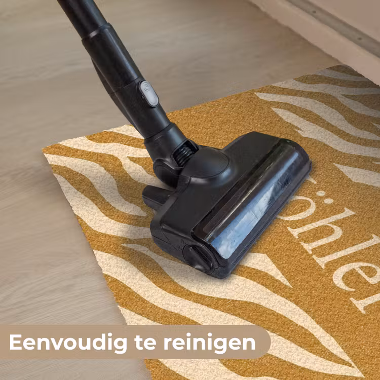 Gepersonaliseerde deurmat Familie - in - Muster - Tierprint — 8