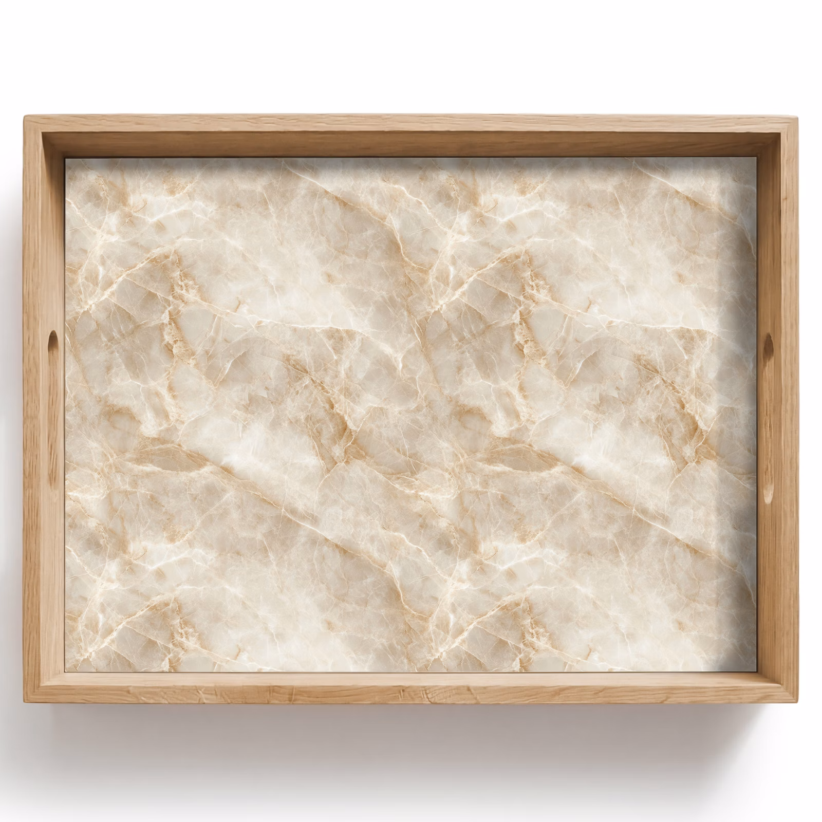 Dienblad - Lichtbeige - Onyx - Subtiel — 1