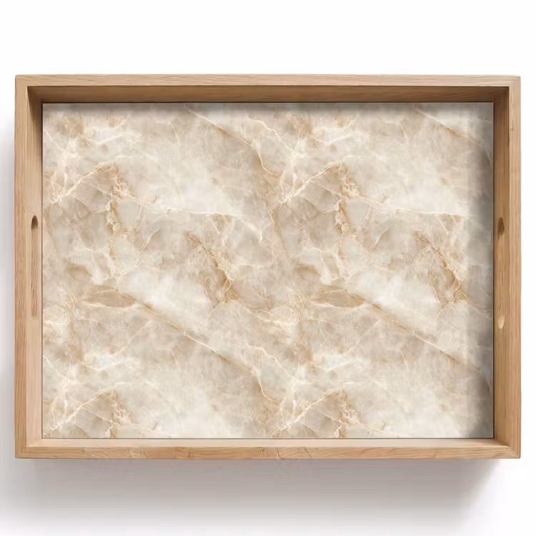 Dienblad - Lichtbeige - Onyx - Subtiel — 1