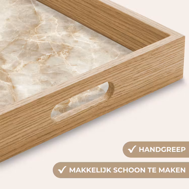 Dienblad - Lichtbeige - Onyx - Subtiel — 5