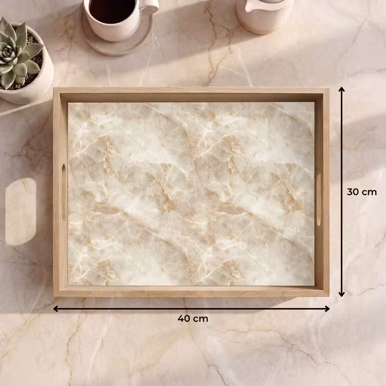 Dienblad - Lichtbeige - Onyx - Subtiel — 9