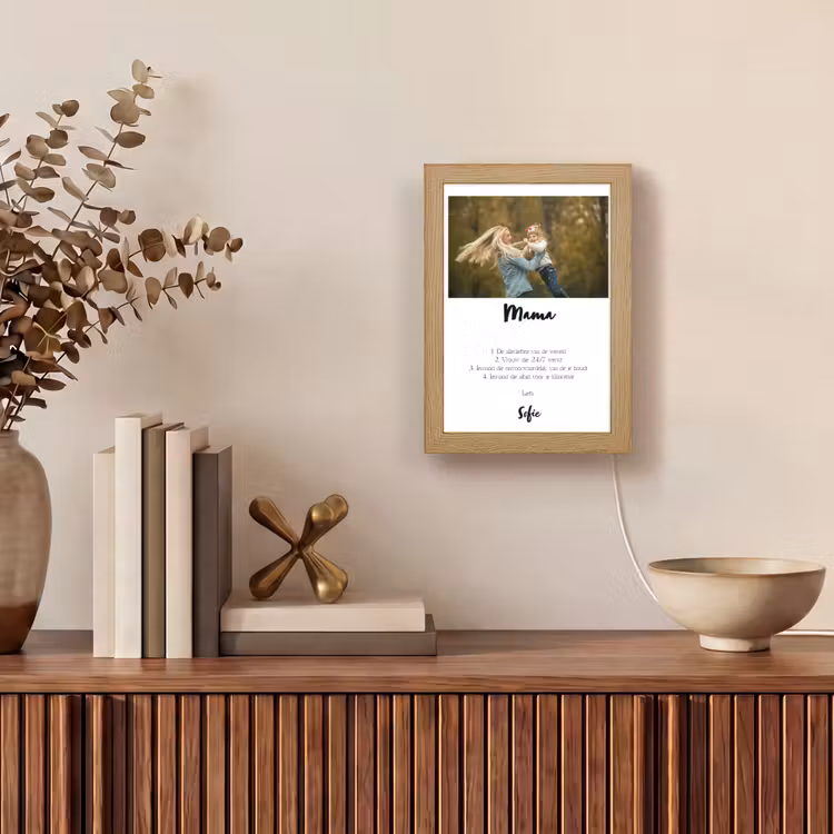 Gepersonaliseerde Lightbox - Betekenis Mama — 4