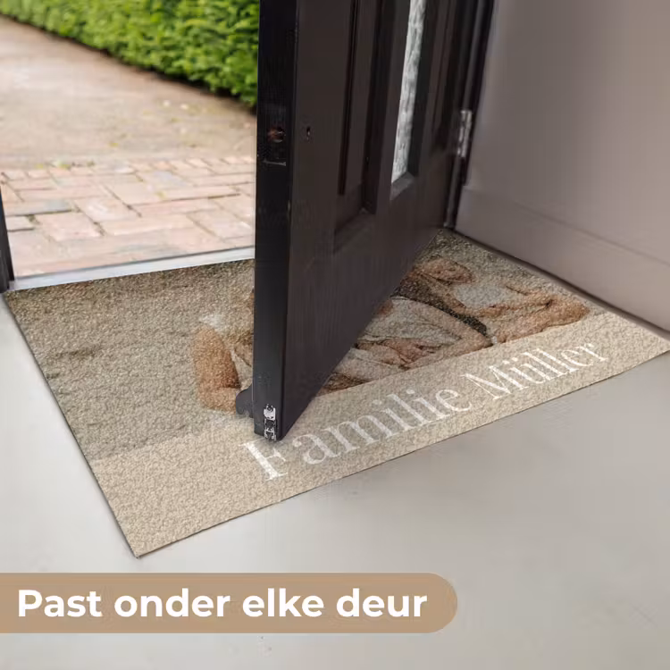 Gepersonaliseerde deurmat Eigen - Foto - Balken - Unter — 6