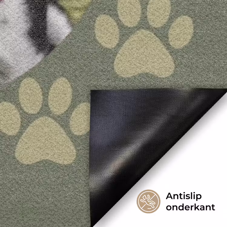 Gepersonaliseerde deurmat Eigen - Foto - Rund - Füße - Rundum — 5