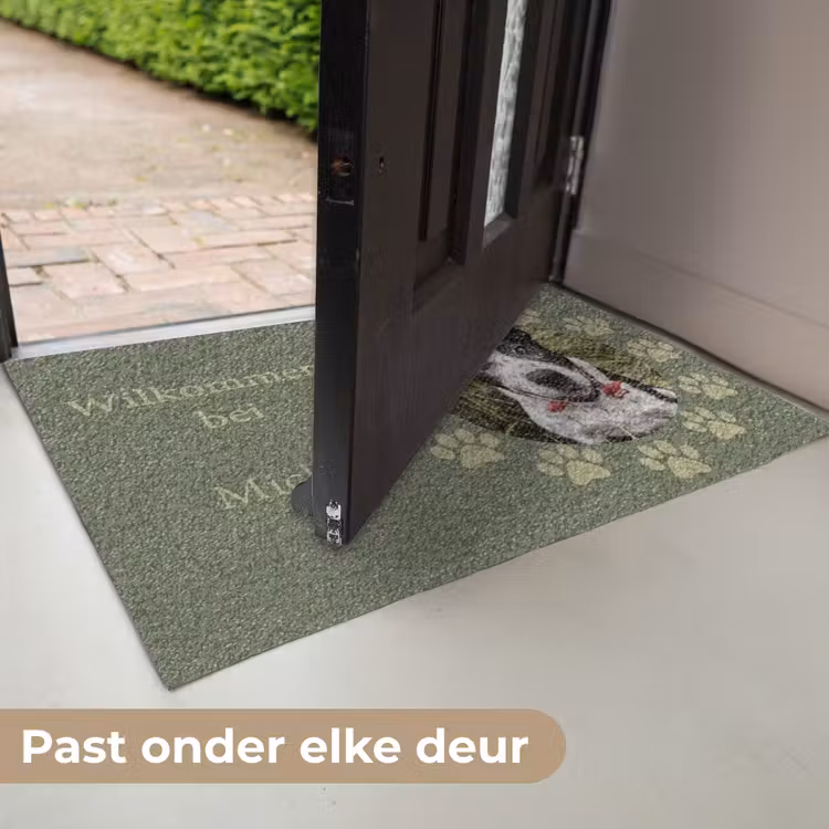 Gepersonaliseerde deurmat Eigen - Foto - Rund - Füße - Rundum — 6