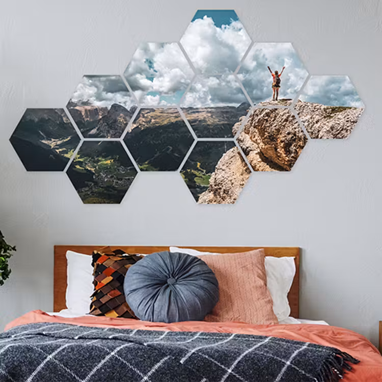 Foto over meerdere hexagons — 4