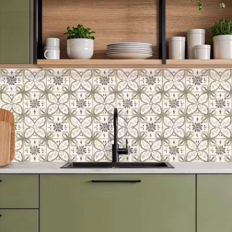 Keuken achterwand - Antiek - Tegel - Beige — 8