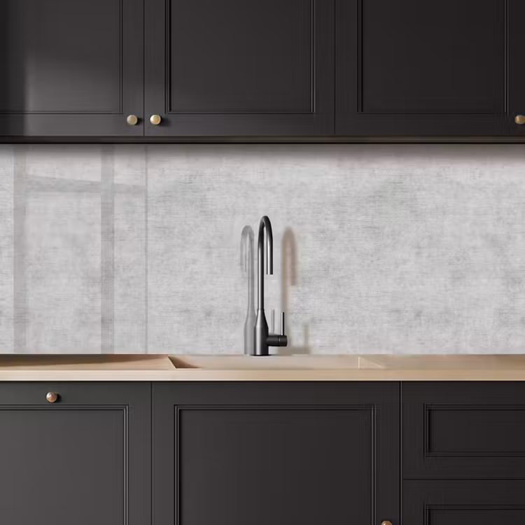 Keuken achterwand - Beton - Grijs - Industrieel - Patroon — 6