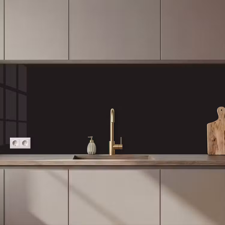 Keuken achterwand - Grijs - Herfst - Seizoenen - Kleuren — 1
