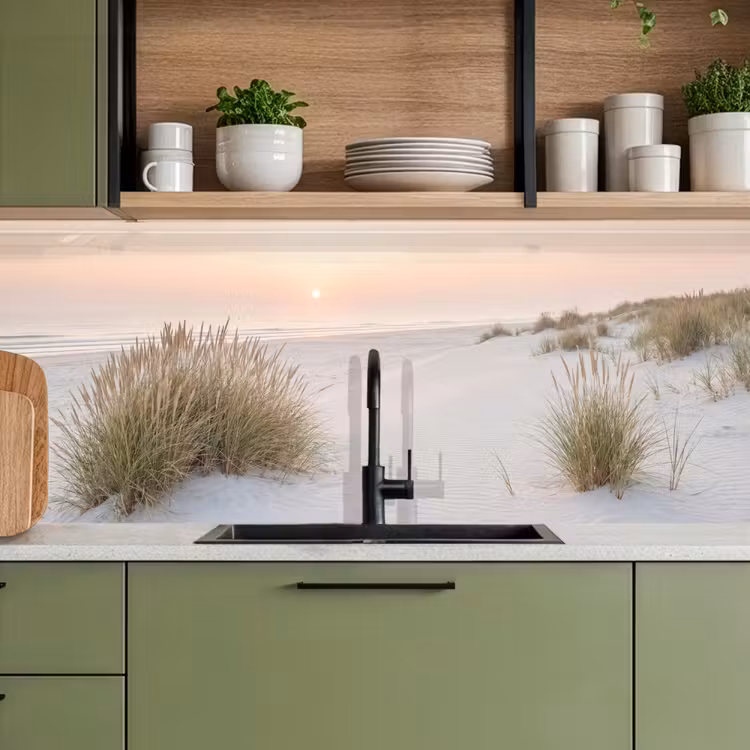 Keuken achterwand - Horizon - Duinlandschap - Zand — 8