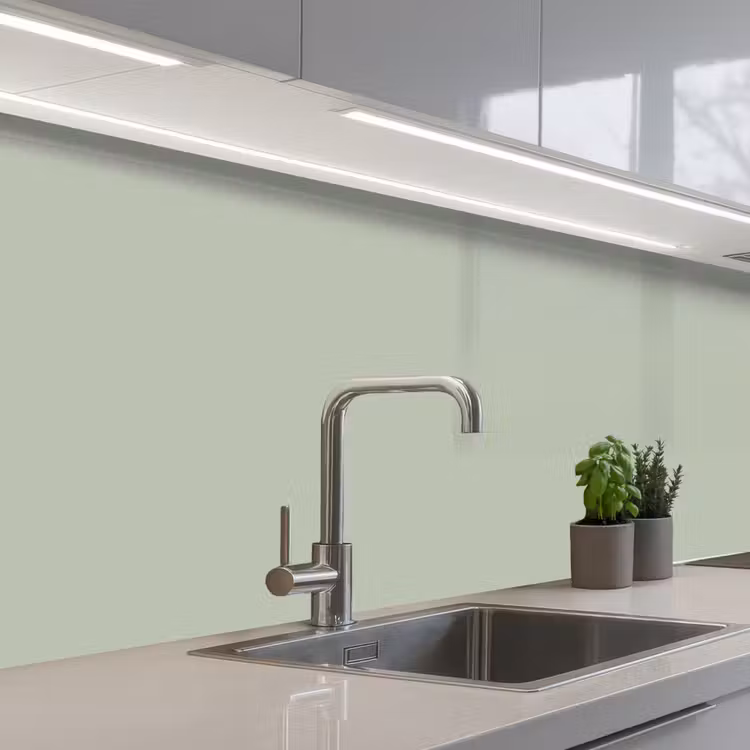 Keuken achterwand - Mintgroen - Effen kleur — 2