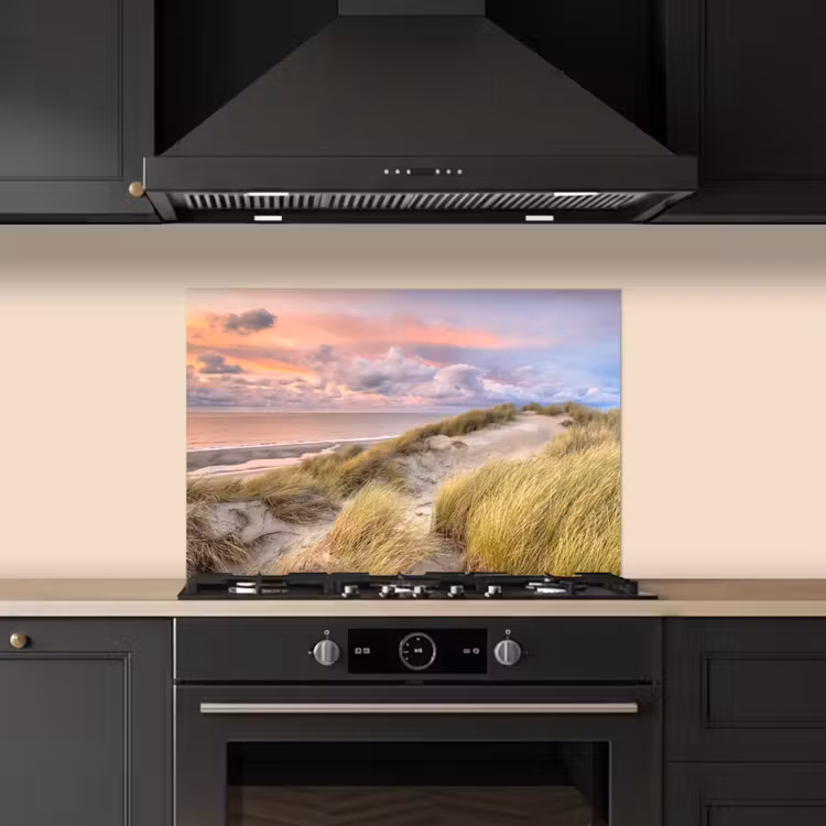 Keuken achterwand - Strand - Zee - Duin - Zonsondergang — 2