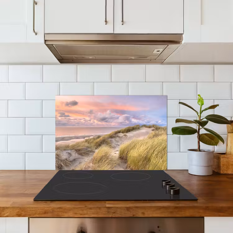 Keuken achterwand - Strand - Zee - Duin - Zonsondergang — 6