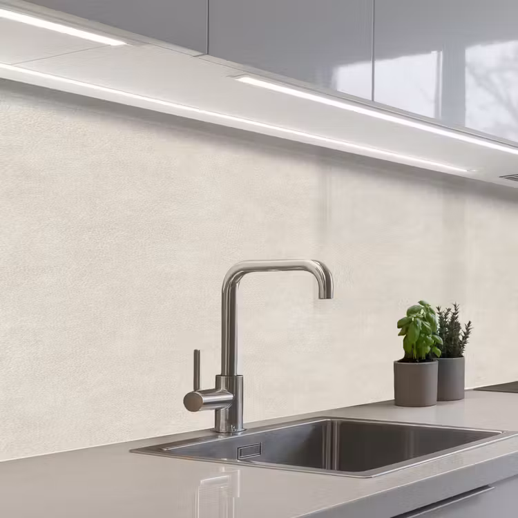 Keuken achterwand - Zandkleurig - Modern - Egaal — 2