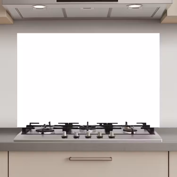 Keuken achterwand - Zuivere Witheid — 1