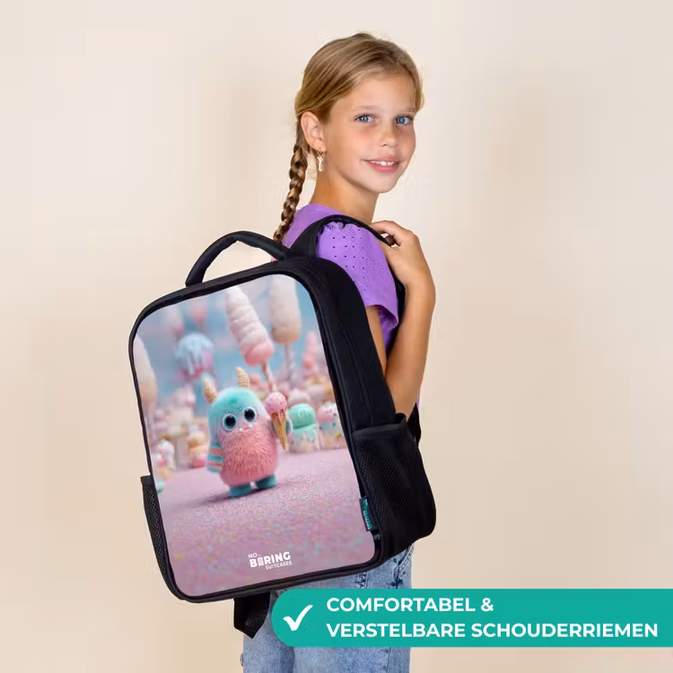 Kinder rugzak - Zoet Monstersnoep Avontuur — 3