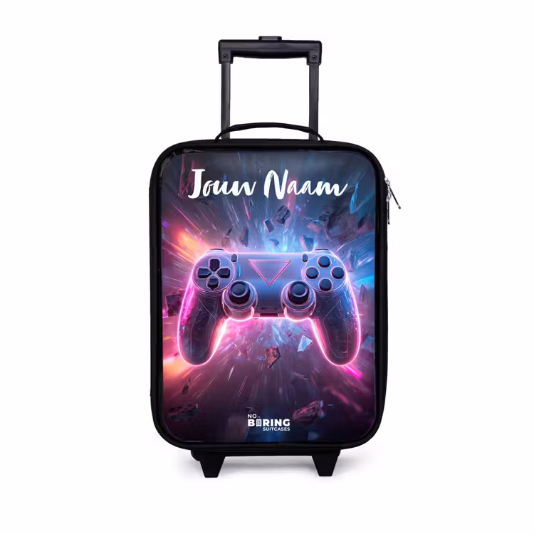 Kinderkoffer met naam - Controller - Neon - Game — 1
