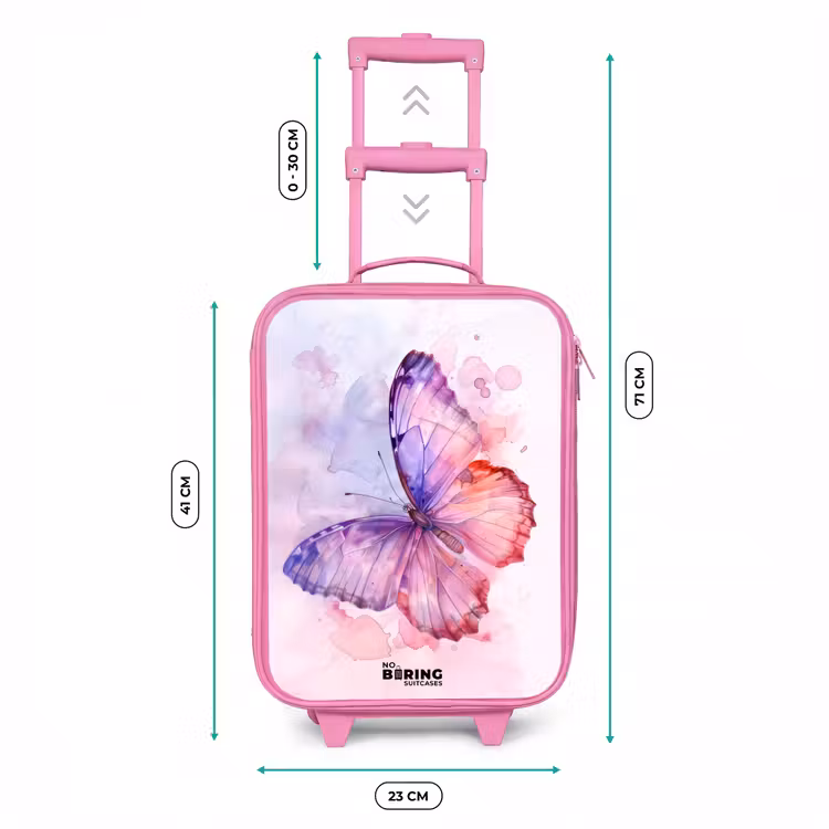 Kinderkoffer roze - Aquarel aurora — 5