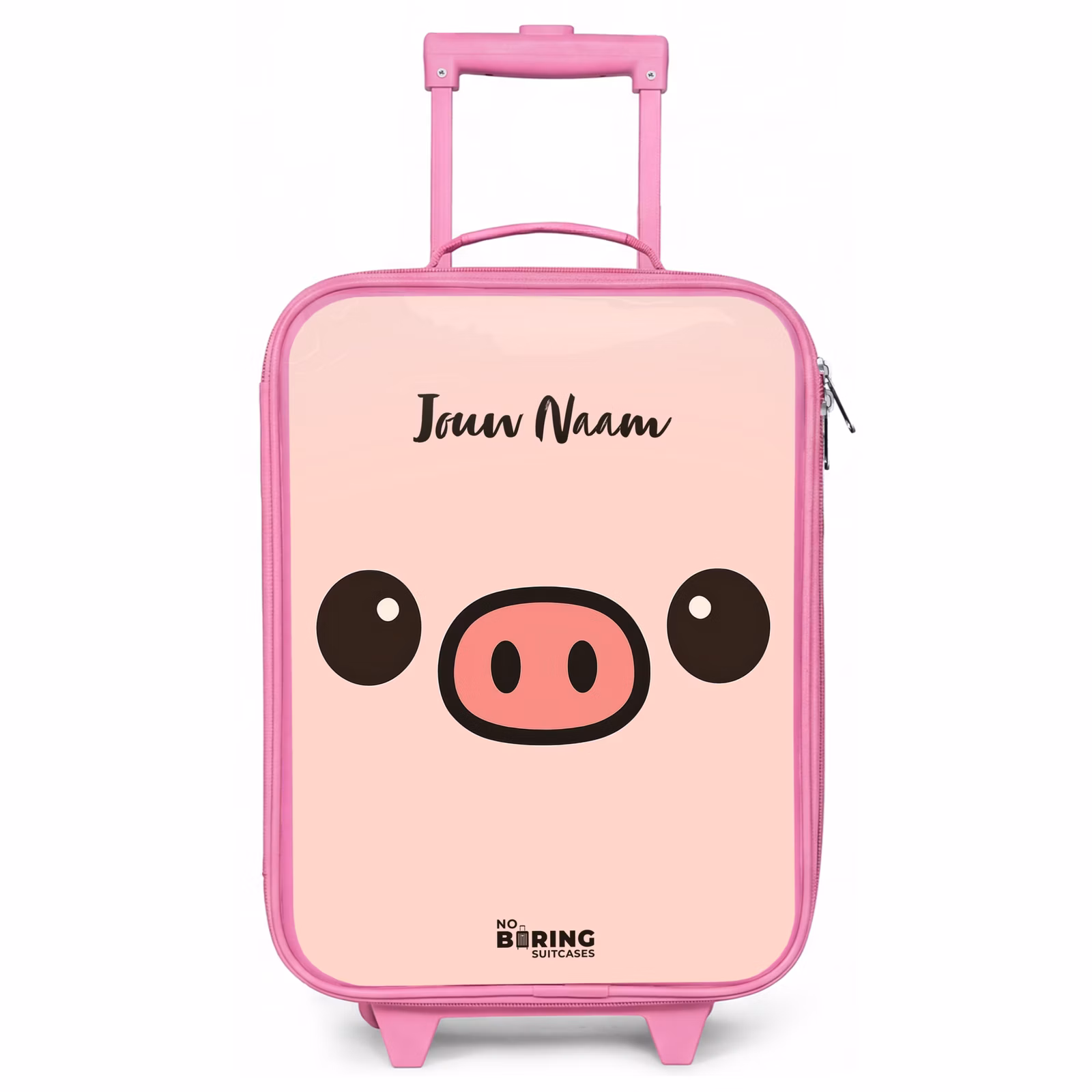 Kinderkoffer roze - Kawai - Varken - Roze — 1
