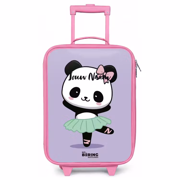Kinderkoffer roze - Kawai - Ballet - Panda — 1