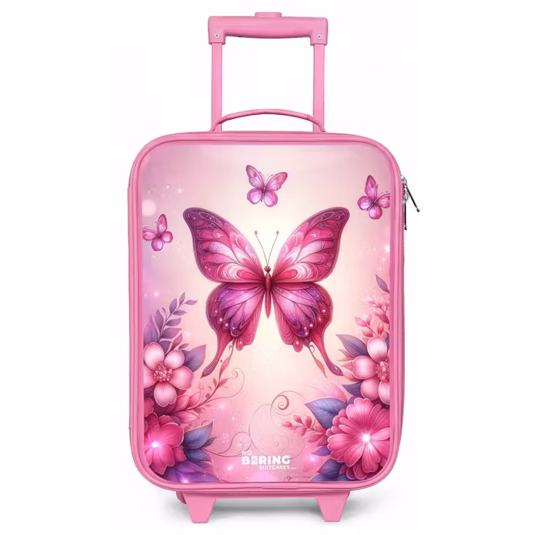 Kinderkoffer roze - Vlindervallei — 1