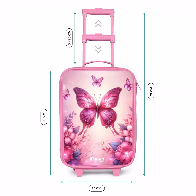 Kinderkoffer roze - Vlindervallei — 5