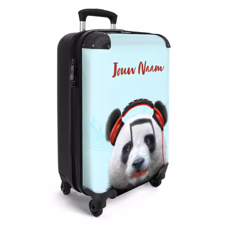 Koffer met naam - Kees de Panda — 2