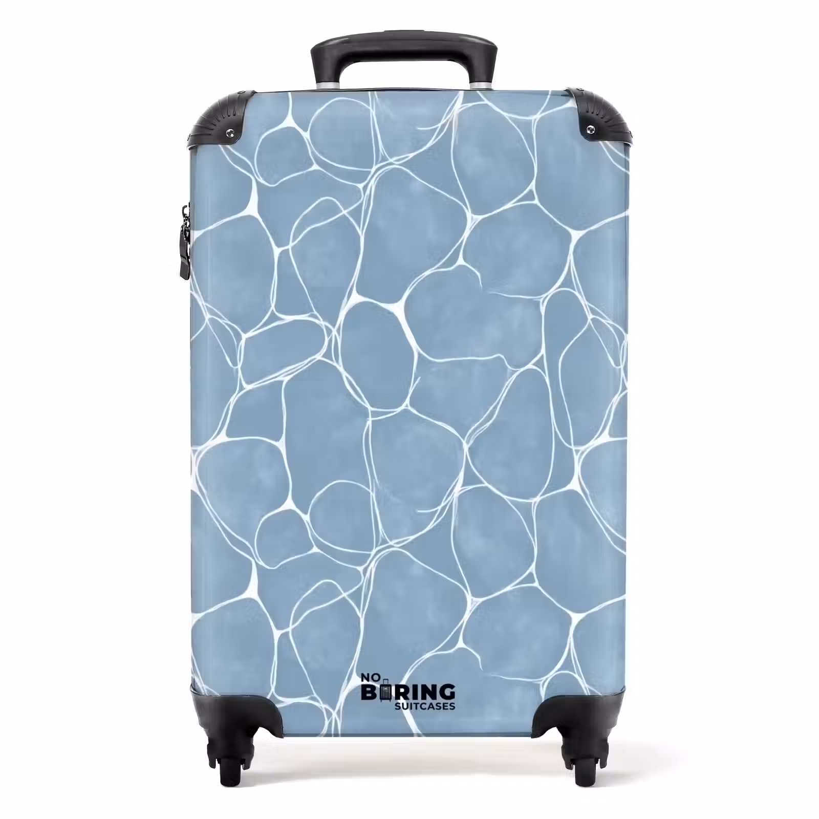Koffer - Organisch - Patroon - Blauw — 1