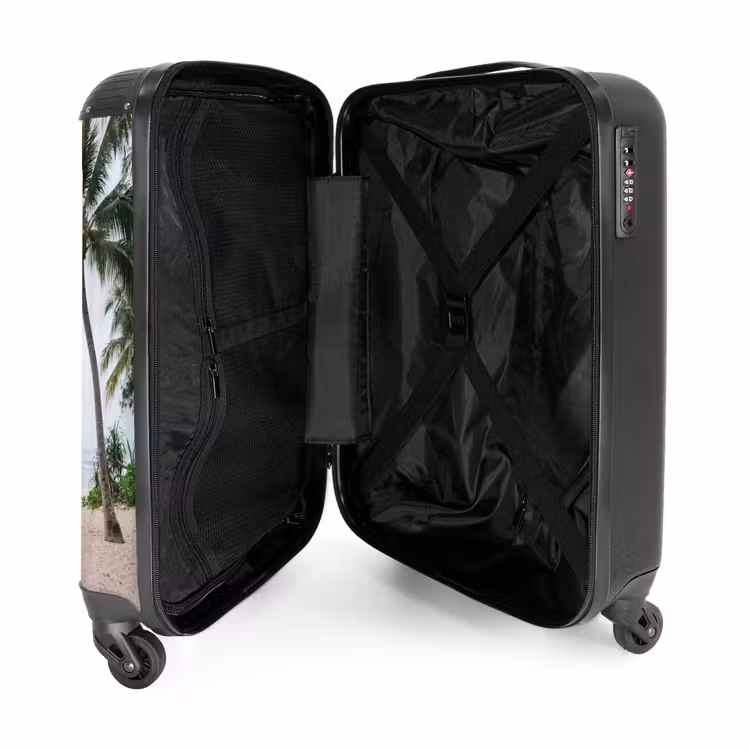 Koffer - Surfboard - Palmbomen - Kleurrijk — 3